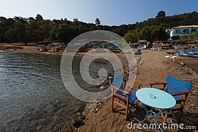 Zakinthos, Beach Greece Stock Photo